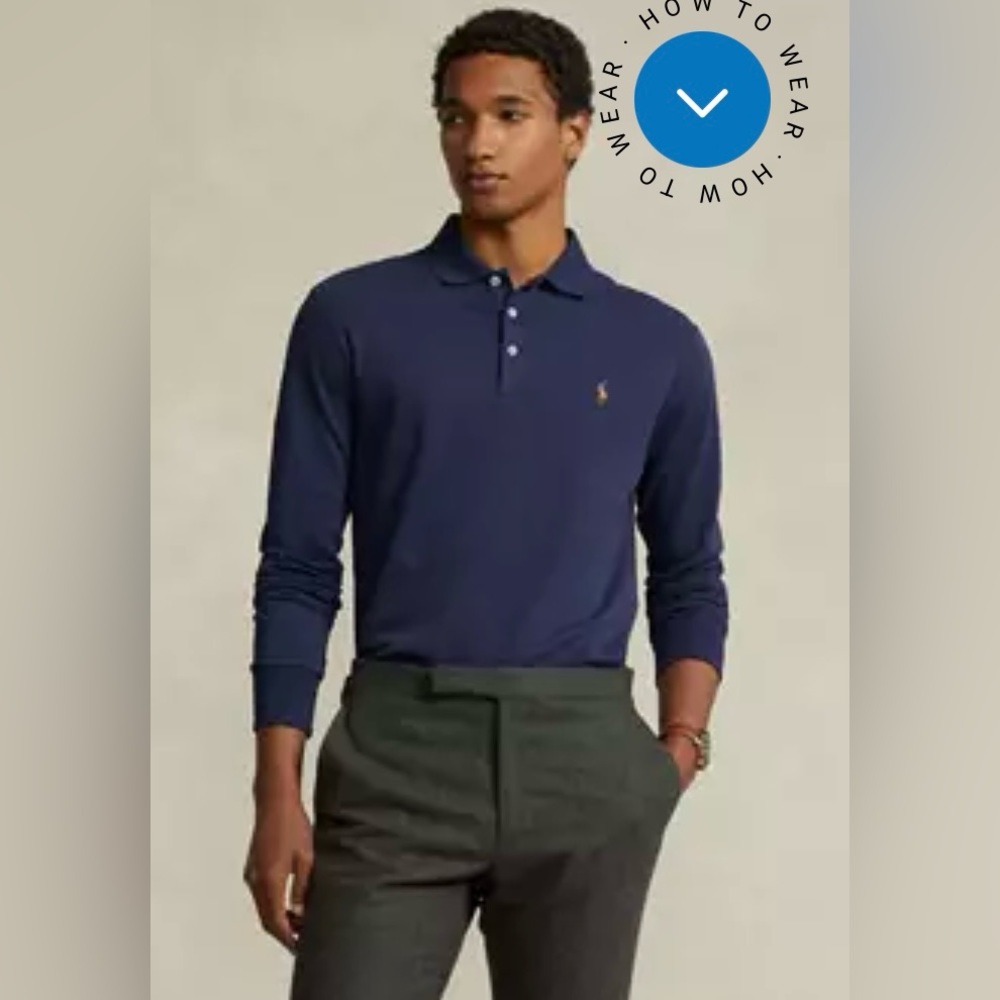 Men’s classic fit long sleeve